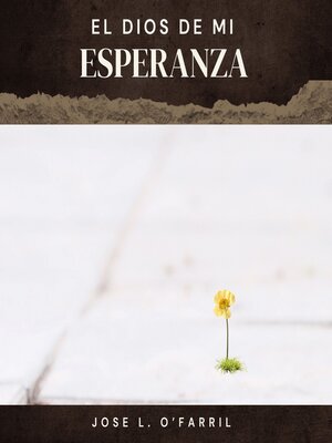 cover image of El Dios De Mi Esperanza